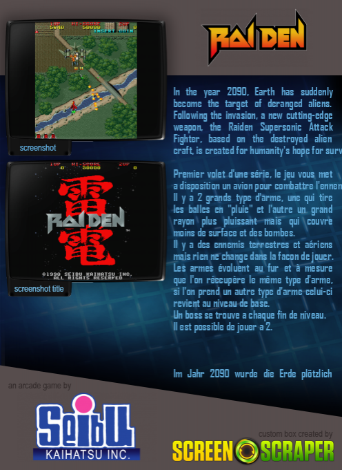 Raiden - Dos