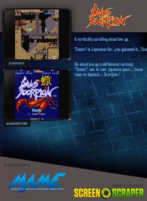 Sand Scorpion - Dos