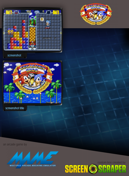 SegaSonic Bros. - Dos