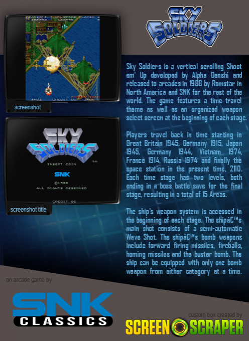 Sky Soldiers - Dos