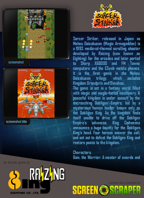 Sorcer Striker - Dos