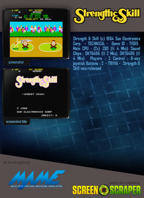 Strength & Skill dos