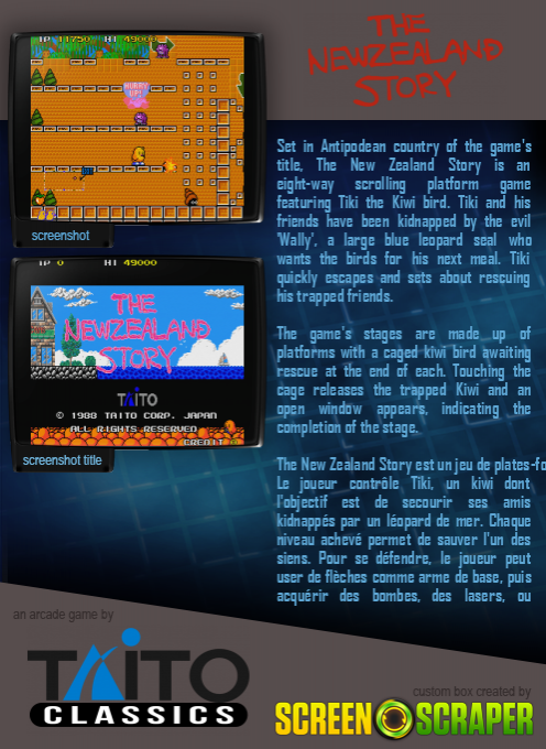 The NewZealand Story - Dos