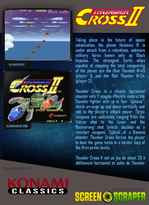 Thunder Cross II - Dos