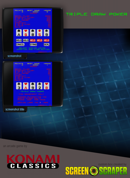 Triple Draw Poker - Dos