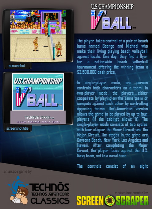 U.s. Championship V'ball dos