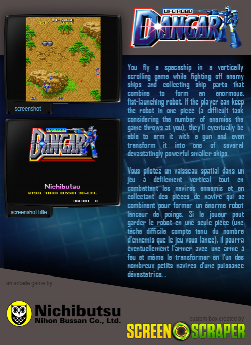 UFO Robo Dangar - Dos