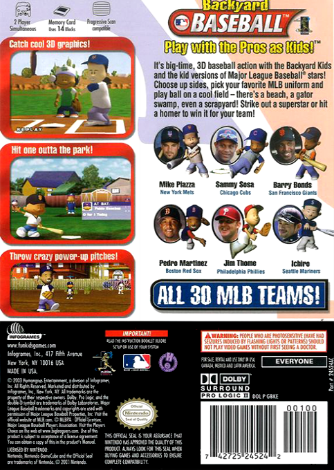 Backyard Baseball - Dos