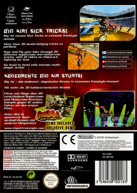 Big Air Freestyle - Dos