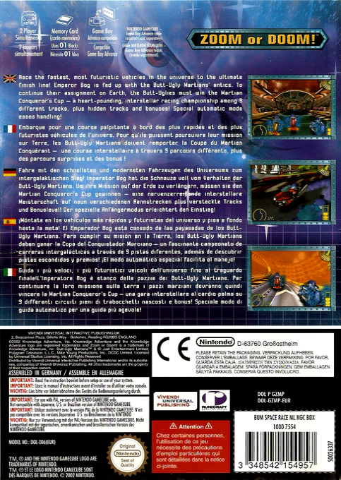 Butt-ugly Martians - Zoom Or Doom! dos