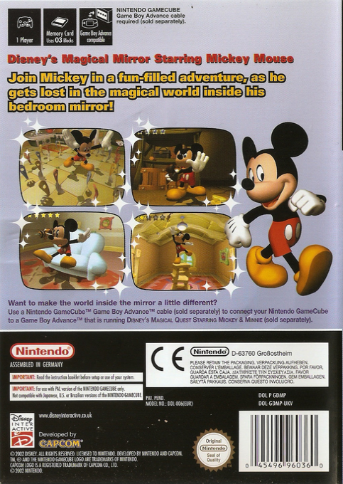 Disney's Magical Mirror Starring Mickey Mouse - Dos