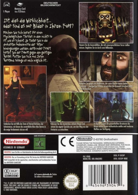 Eternal Darkness : Sanity's Requiem - Dos