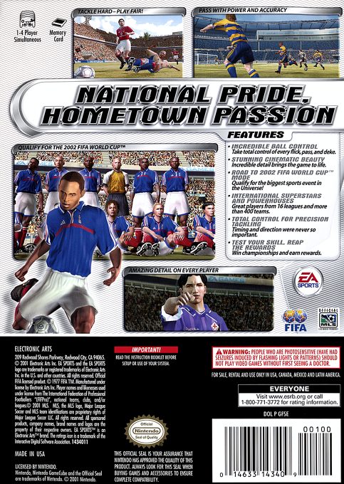 FIFA Soccer 2002 dos