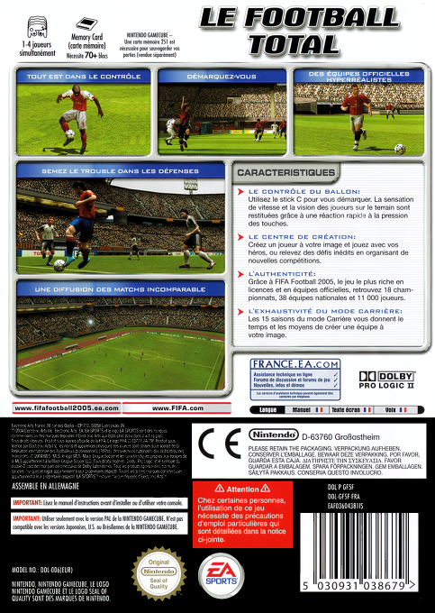 FIFA Soccer 2002 - Dos