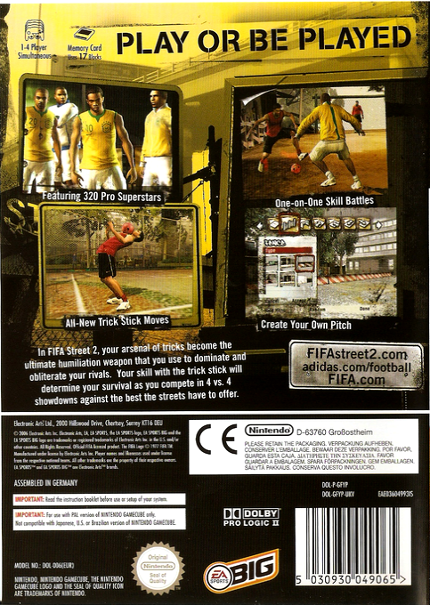 FIFA Street 2 dos
