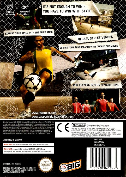 FIFA Street dos