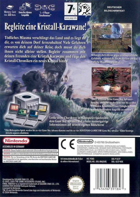 Final Fantasy Crystal Chronicles dos