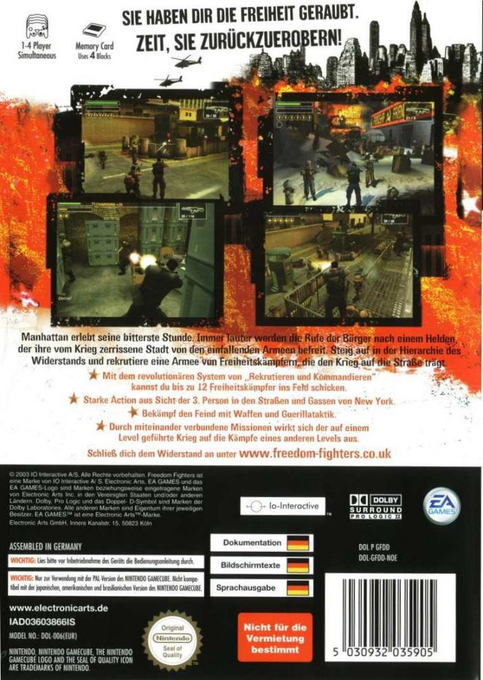 Freedom Fighters - Dos