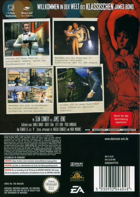 From Russia with Love dos