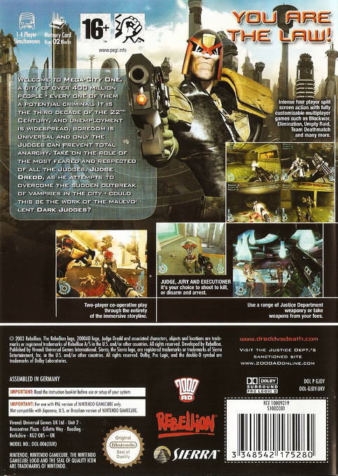 Judge Dredd : Dredd vs. Death - Dos