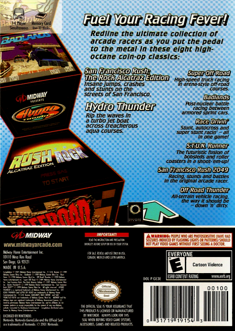 Midway Arcade Treasures 3 dos