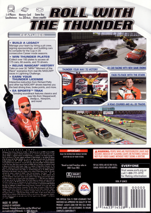 NASCAR Thunder 2003 - Dos