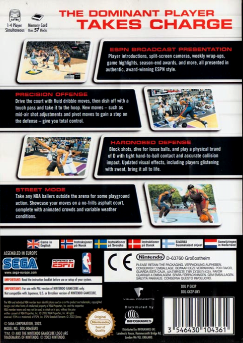 NBA 2K3 - Dos
