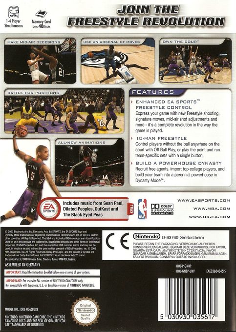 NBA Live 2004 dos