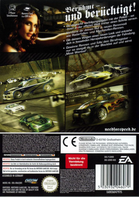 Need for Speed : Most Wanted - Dos