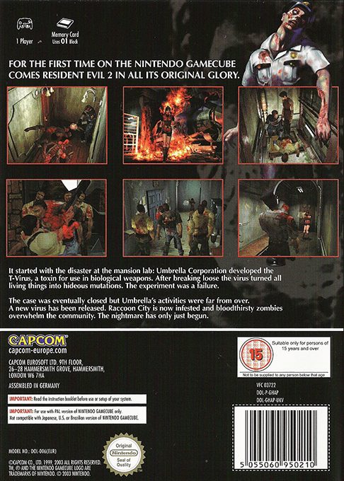 Resident Evil 2 dos