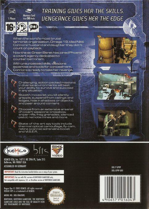 Rogue Ops dos
