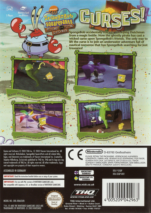 SpongeBob SquarePants: Revenge of the Flying Dutchman - Dos