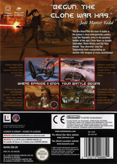 Star Wars : The Clone Wars - Dos