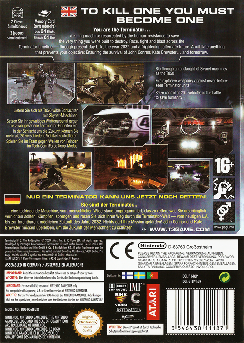 Terminator 3 : The Redemption - Dos