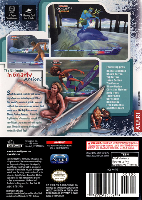 Transworld Surf : Next Wave - Dos