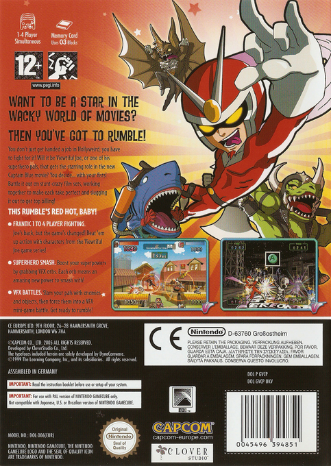 Viewtiful Joe : Red Hot Rumble dos