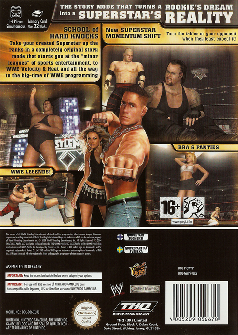 WWE Day of Reckoning 2 dos