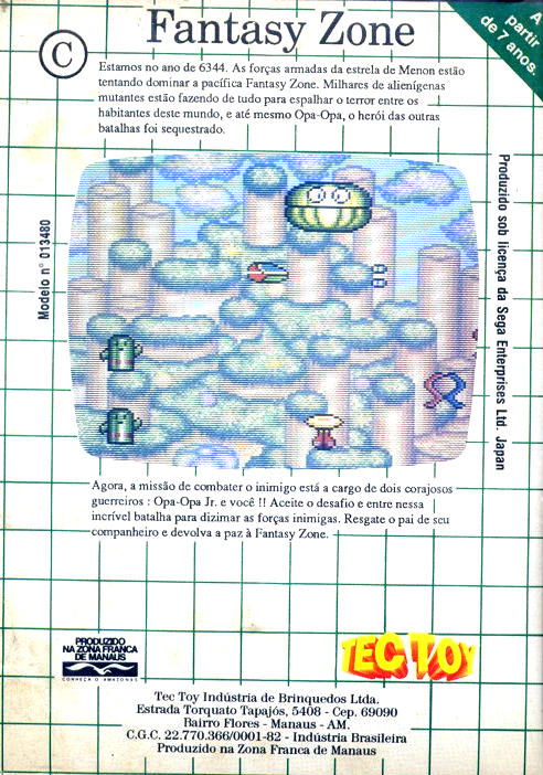 Fantasy Zone - Dos