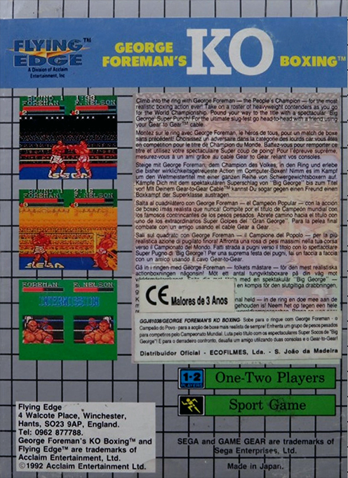 George Foreman's KO Boxing - Dos