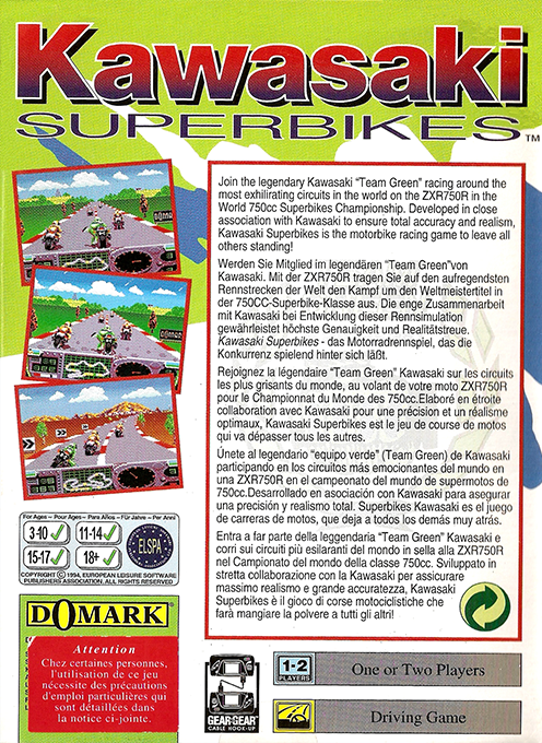 Kawasaki Superbike Challenge - Dos