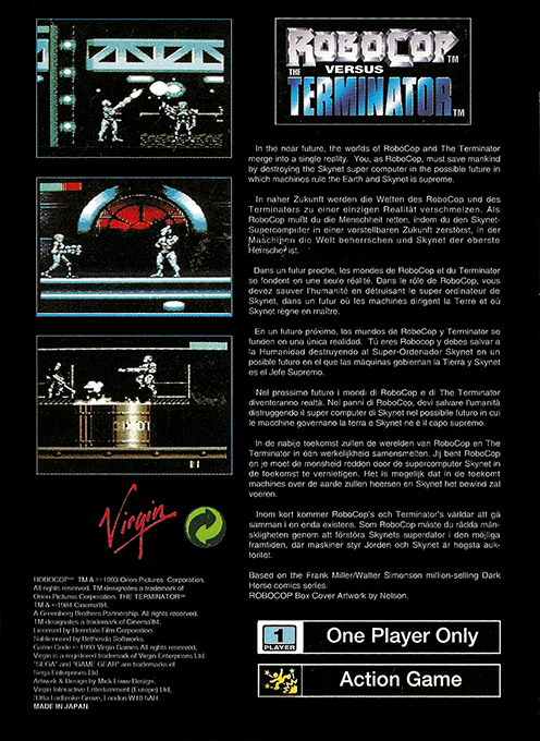 RoboCop Versus The Terminator - Dos