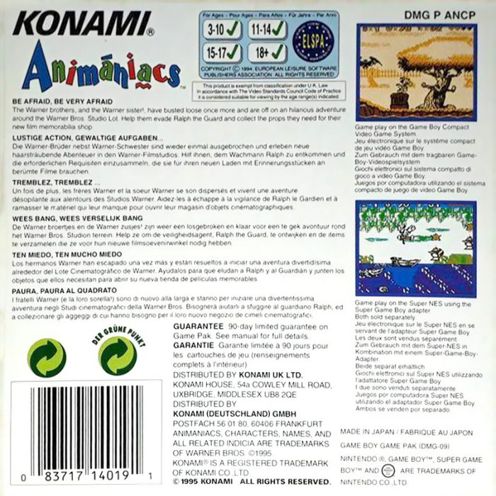 Animaniacs - Dos