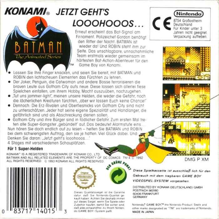 Batman : The Animated Series - Dos