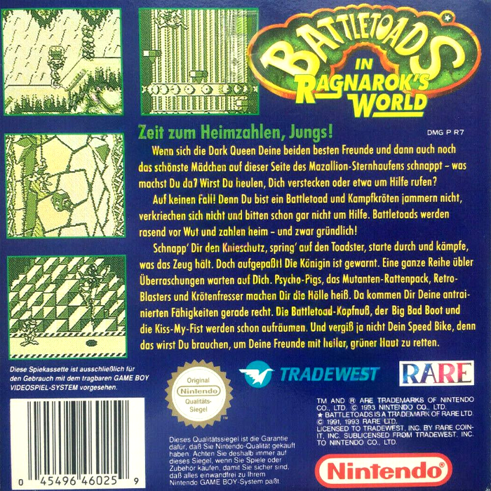 Battletoads in Ragnarok's World - Dos