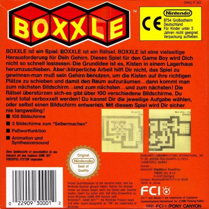 Boxxle - Dos