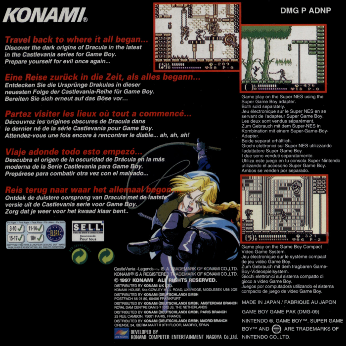 Castlevania Legends - Dos