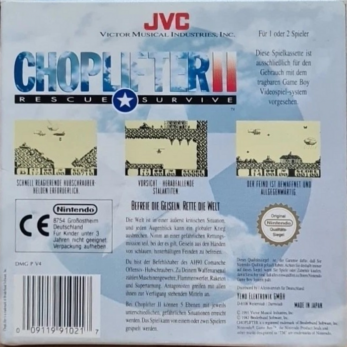 Choplifter II : Rescue & Survive - Dos