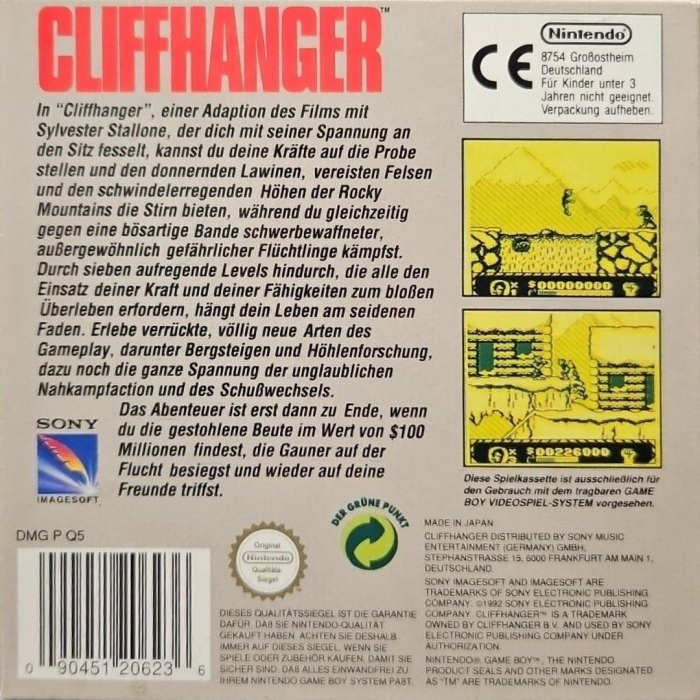 Cliffhanger - Dos