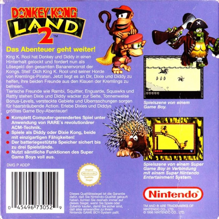 Donkey Kong Land - Dos