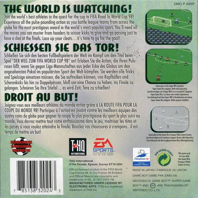 Fifa Road To World Cup '98 - Dos